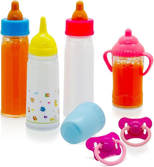Baby Doll Accessories Toys Baby Doll Magic Bottles Disappearing Bottles 3 4 5 6 12-18" Doll))
