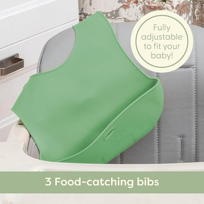 Upward Baby Led Weaning Supplies, Silicone Baby Feeding Set, Baby Feeding Essentials, Baby Led Weaning Set, Baby Eating Essentials, Baby Silicone Feeding Set, Baby Dishes, Baby Plates and Bowls Set