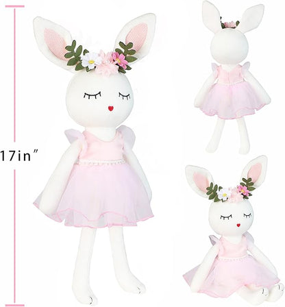 Ballerina Doll Easter Stuffed Animal Bunny Stuffed Animal Easter Plush