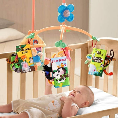 beiens Baby Books Toys, Baby Books 0-6 Months 3PCS Touch 0-3-6-12-18 Months