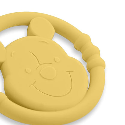 Cudlie Disney Silicone Teether Toy Set for Infants, Food Grade and BPA Free Teethers for Babies 6-12 Months 2-Pack Teether