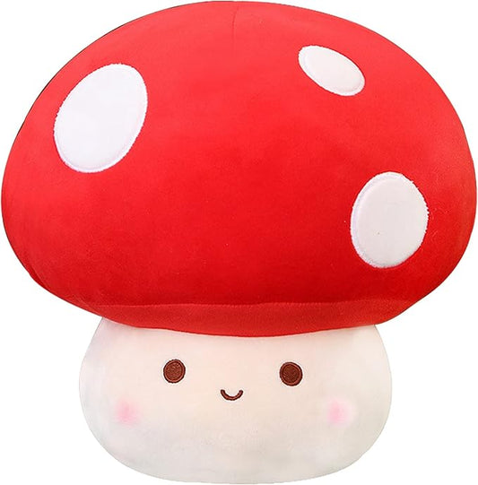 Large Mushroom Plush Toy, Mushroom Stuffed Animal Hugging Throw Pillow Plushies Doll Toy