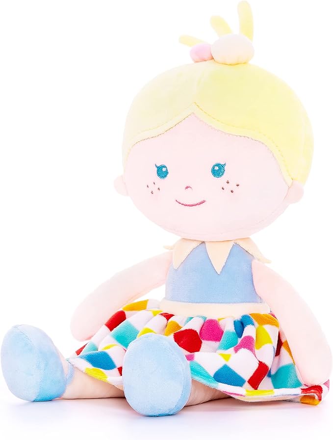 Onetoo Soft Baby Doll for Girls First Baby Doll Plush 14"（Milly Series）