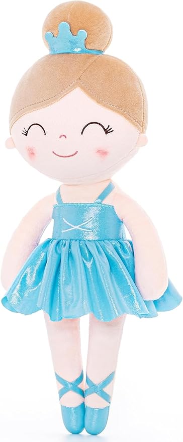 Gloveleya Baby Doll Ballerina Girl Gift Ballerina Plush Soft Doll 13 Inch