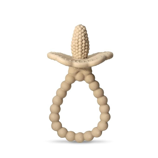 RaZbaby Silicone Baby Teether, BerryBumps Textured Silicone Soothes Babies??Sore Gums