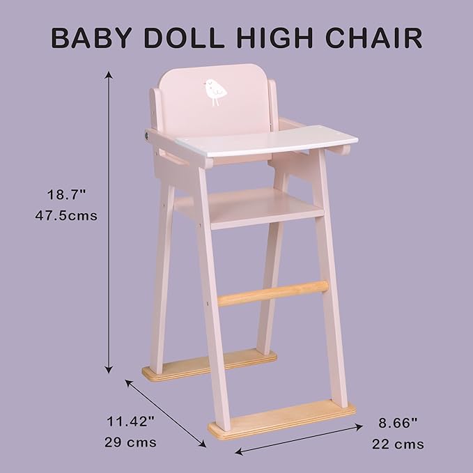 Toys - Baby Doll High Chair 3+