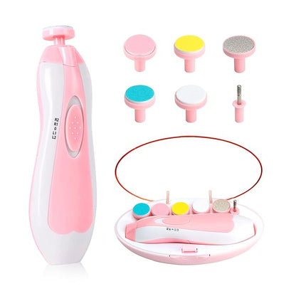 Baby Nail Trimmer Electric,Baby Nail Clippers 6 in 1 Baby
