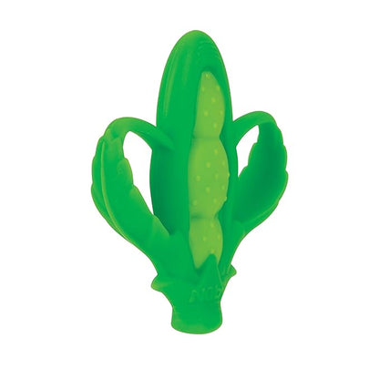 Nuby Veggie Teether for Teething Relief - Soft Baby Teething Toy 3+ Months