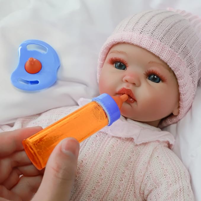 3 Pack Baby Doll Accessories Set - Include 1 Milk/Juice