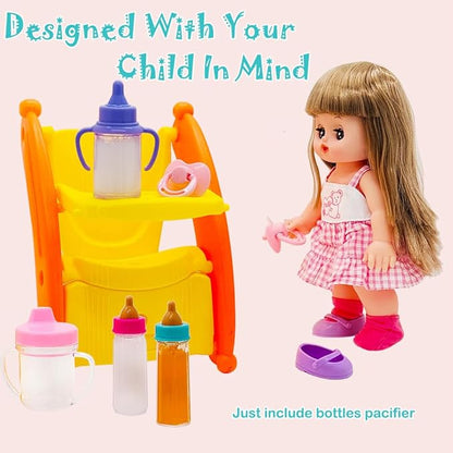 Baby Doll Accessories Toys Baby Doll Magic Bottles Disappearing Bottles 3 4 5 6 8-12" Doll))