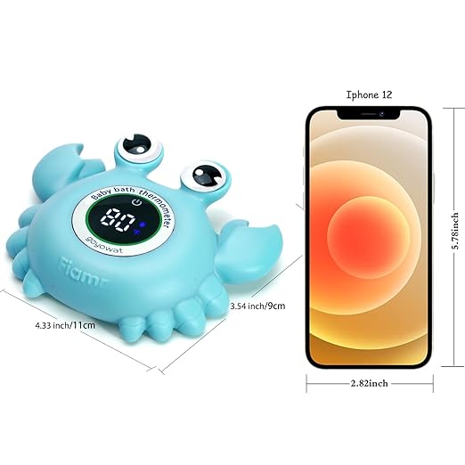 Baby Bath Thermometer,Newborn Swimming Safety Toy Thermometer