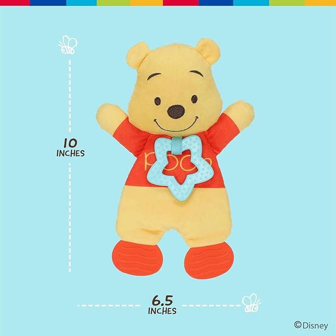Disney Baby Winnie The Pooh Sensory Blanky with Crinkle and