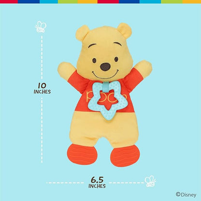 Disney Baby Winnie The Pooh Sensory Blanky with Crinkle and