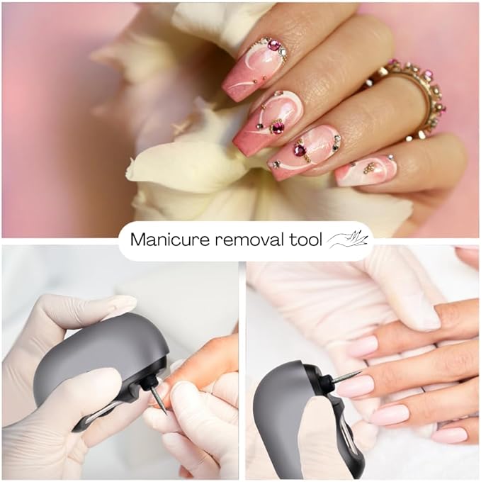 Electric Nail Clipper for Babies, Adults and Seniors, Baby Nail Clippers with Light and Built-in Nail Storage, Safe Electric Baby Nail Trimmer, Baby Nail Buffer, Automatic Electric Nail File