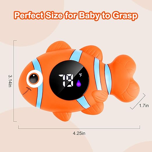 Baby Bath Thermometer,The Infant Baby Bath Floating Toy