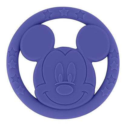 Cudlie Disney Silicone Teether Toy Set for Infants, Food Grade and BPA Free Teethers for Babies 6-12 Months 2-Pack Teether