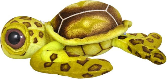 Cuddly Emulation Sea Turtle Soft Stuffed Animals Toys Doll,Tortoise Plushie Toys and Best Gifts for Baby Toys (Yellow 16 ")
