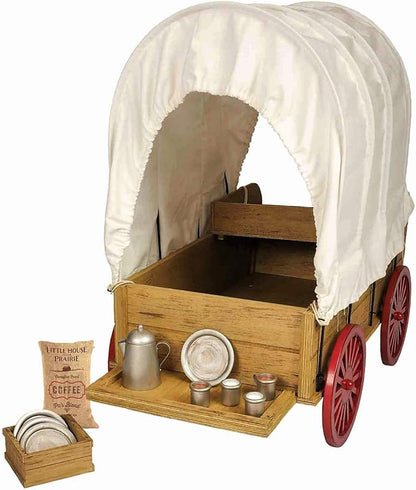 The Queen's Treasures 18 Inch Doll Kitchen Accessories, Little House on The Prairie 12 Piece 1880's Dishware Set Compatible for Use with American Girl Dolls