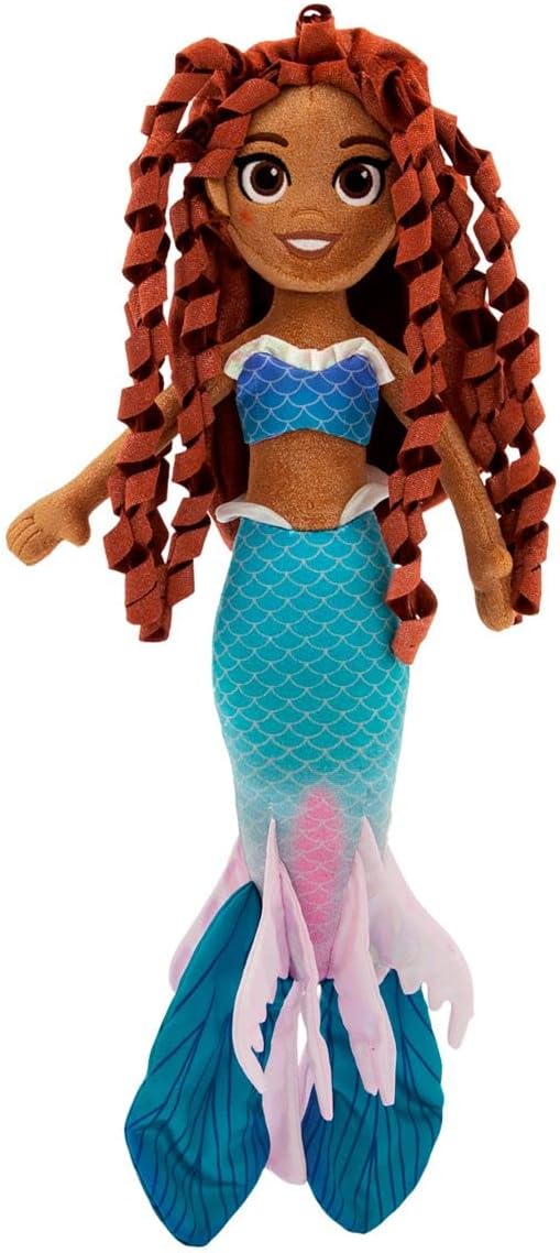 Disney Store Ariel Plush Doll, The Little Mermaid Live Action 16 Inches, 0+