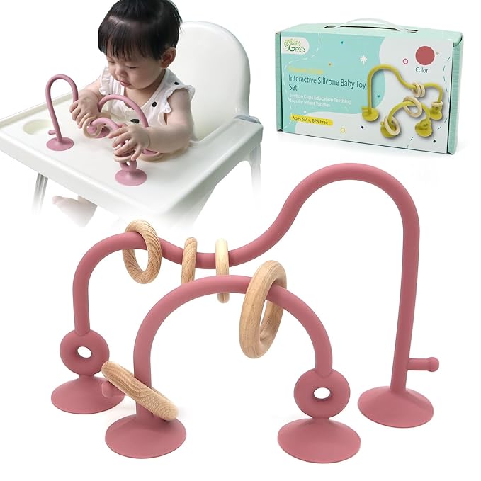 Gogzy - Parent-Child Interactive Silicone Baby Toy Set 6M+, BPA