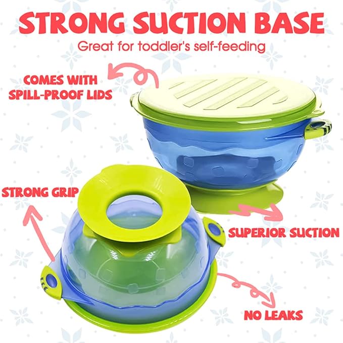 RyanLemon Baby Feeding Set, Baby Flatware Sets, Silicone Baby Led Weaning Set, Suction Plate and Bowl, Pocket Bib, Spoon Fork, Toddler Flatware Set for Babies 6 Months+, Dark pink