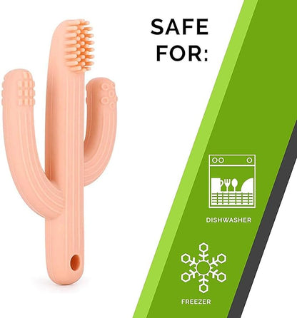 Cactus Teether, Baby Teething Toys for Babies 0-6 Months 6-12 Months