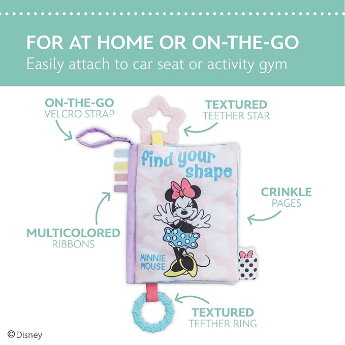 Disney Baby Minnie Mouse Find Your Shape Soft Book