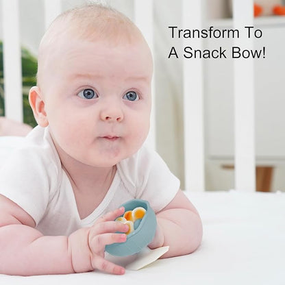 Baby Teething Toys for 3-12 Months+,Silicone Mombella Baby Teether with Suction Base