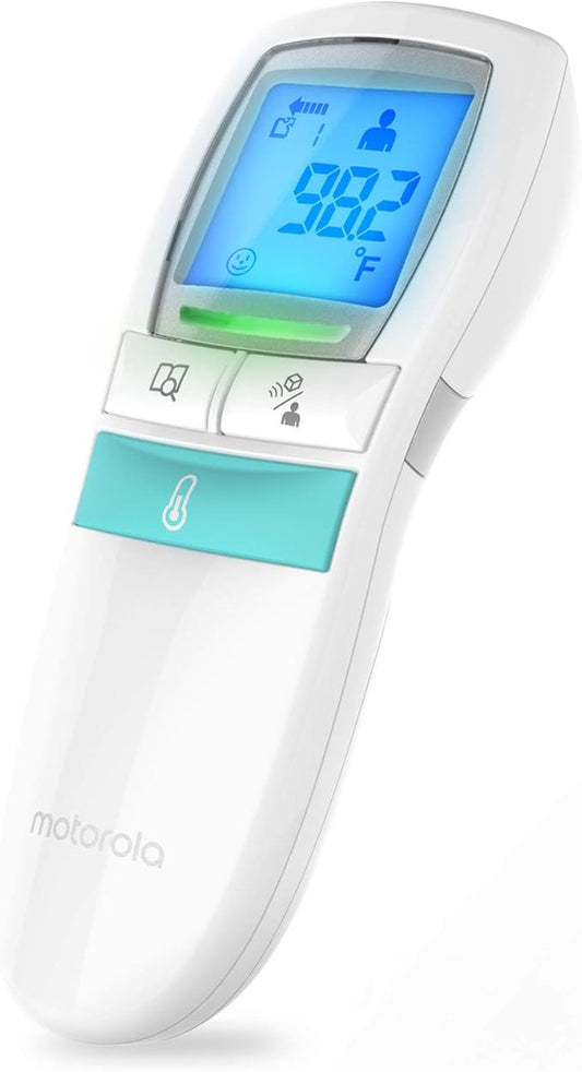 Motorola Care 3-in-1 Non-Contact Baby Forehead Thermometer - Body, Food or Liquid Temperature