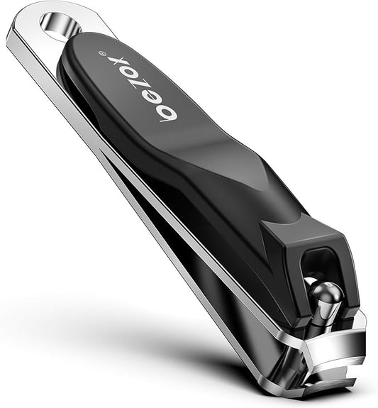 BEZOX Safe Baby Nail Clippers, Small Jaw Kids Nail Clipper Trimmers for Infants, Child and Toddlers, Precision Nail Grooming Tool for Tiny Fingers and Toes - Black