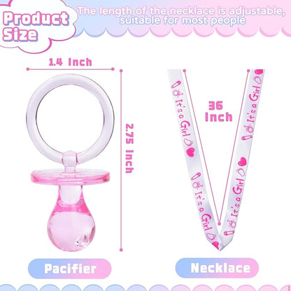 Acrylic Pacifier Necklace"