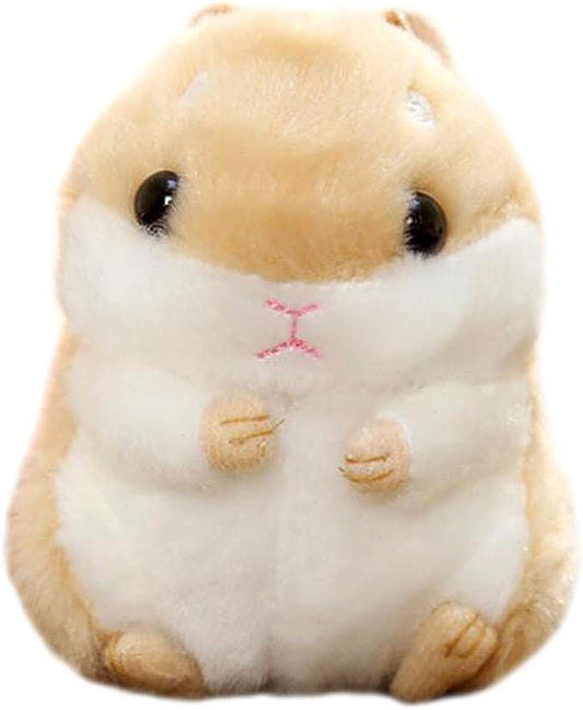 Cuddly Hamster Soft Stuffed Animals Cushion Toy Doll, 4" /10cm