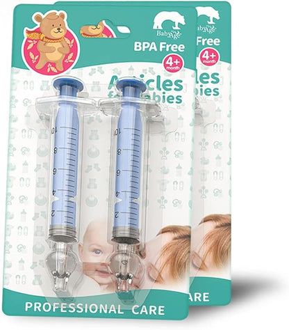Nasal Syringes for Baby ( Blue ) - 4PCS