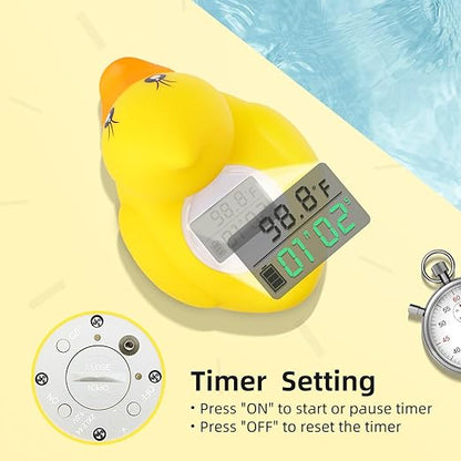 Baby Bath Tub Water Thermometer - (Upgraded Version) Digital Water