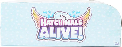 Hatchimals Alive, Hatchi-Nursery Playset Toy with 4 Mini Figures in Self-Hatching Eggs 13 Accessories, 3 and 4)