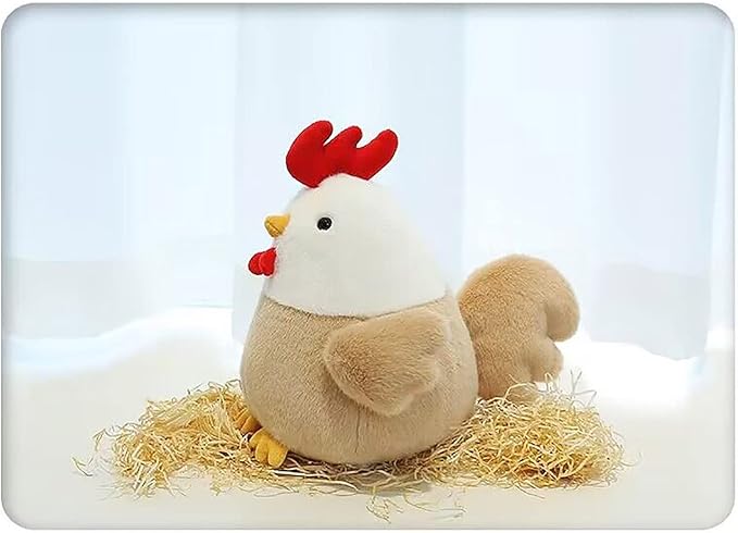 Chicken Stuffed Animal Chicken Plush Doll Toy 8 inch
