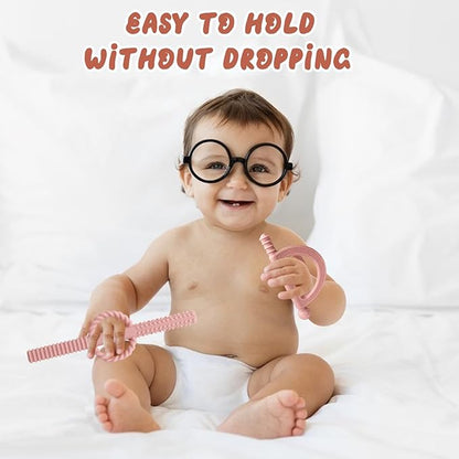 2 packTeething Toys for Babies 0-6,12 18 Months