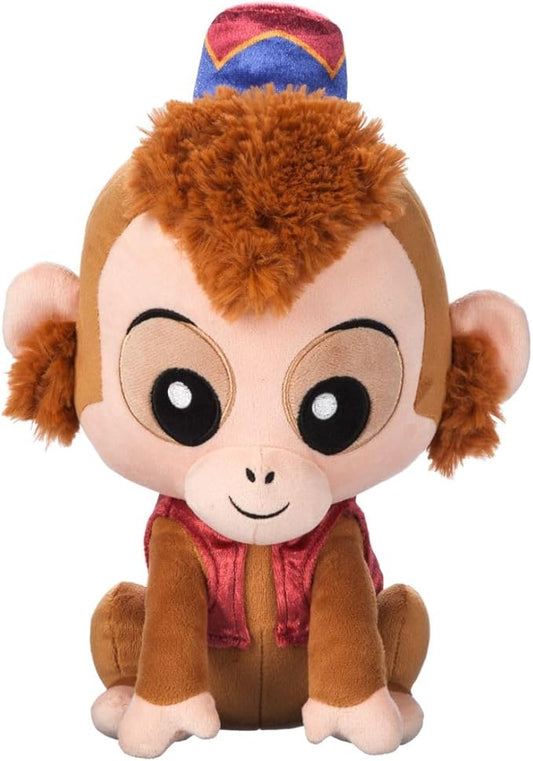 Disney Store Official Princess Friends Plush Doll (Abu from Aladdin) Small, Stuffed Animals with Embroidered Features