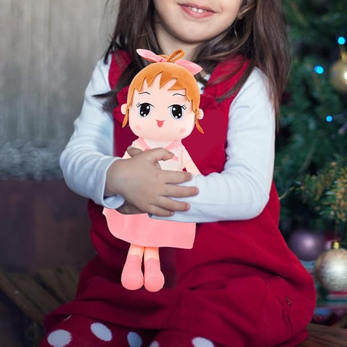 ikasus Soft Baby Doll with Clothes, 17.7 Cute Rag Doll
