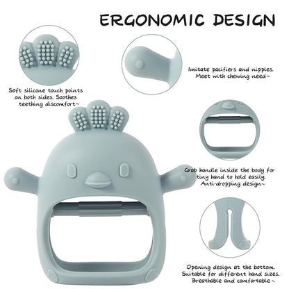 Baby Teethers 3-6 Months, BPA Free Baby Chewing Toys