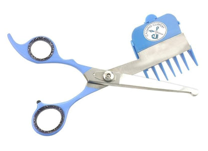 CALMING CLIPPER® - The Silent, Gentle Haircutting Kit for Children with Autism and Sensory Sensitivity - Includes Barber Cape (20pcs Left Handed)