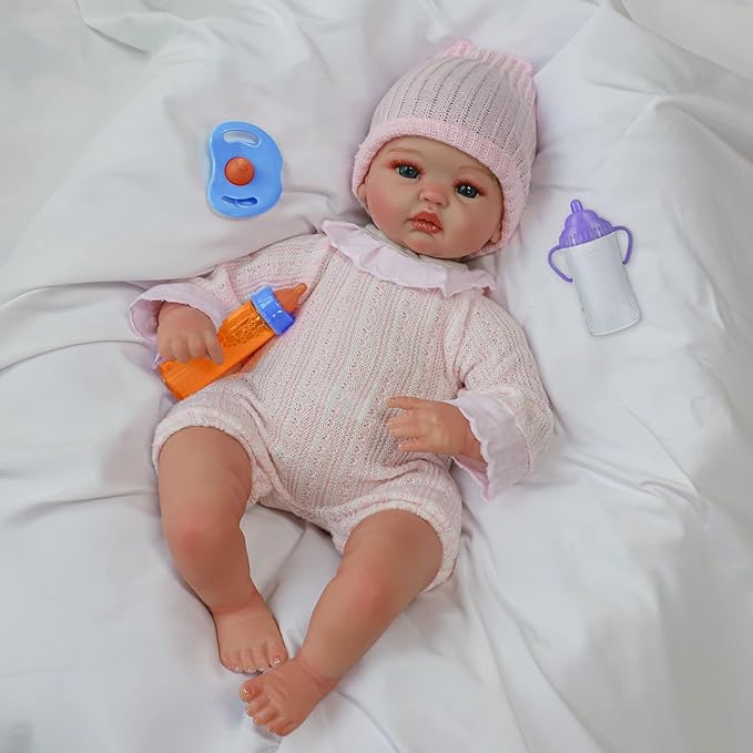 3 Pack Baby Doll Accessories Set - Include 1 Milk/Juice