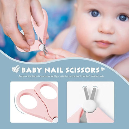 Baby Nail Clippers Set for Newborn,Infant Nail kit for New Parents Gift