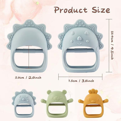 Baby Teethers 3-6 Months, BPA Free Baby Chewing Toys