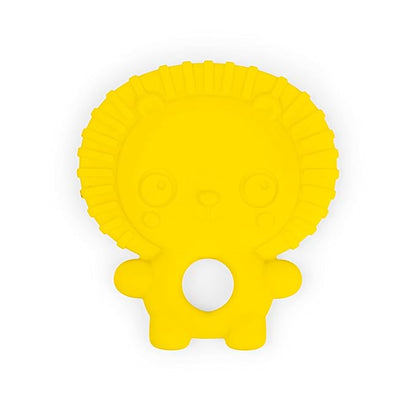 Bright Starts Gummy Buddies 3-Pack Textured Teethers - BPA-Free Elephant, Lion 3 Months
