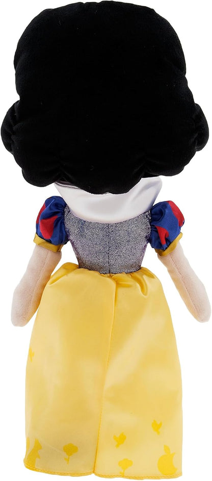 Disney Store Official Princess Plush Doll (Snow White) Medium 14 Inches, Princess Dolls with Embroidered Features