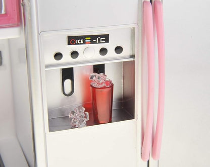 PowerTRC 2 Sets of Modern Toy Kitchen - Battery Operated - Kitchen Playset - Perfect for Dolls