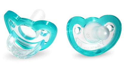 RaZbaby JollyPop Newborn Pacifier 0-3 Months - Soft, BPA-Free Silicone 2