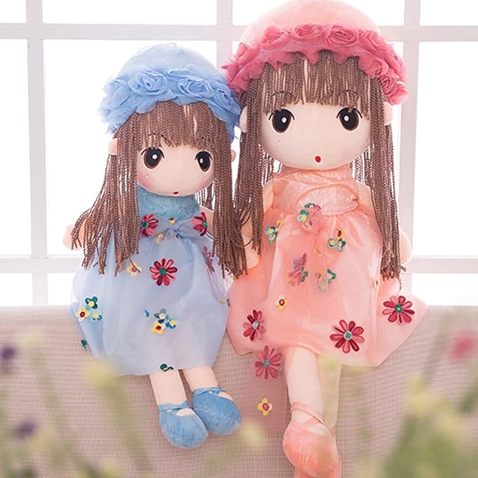 ikasus Soft Baby Doll with Clothes, Kawaii 17.7 Rag Doll