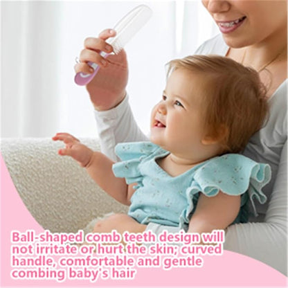 Baby Hair Brush and Comb Sets, New Born Baby Hair Brushes